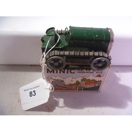 83 - triang minic (box G model E) tractor