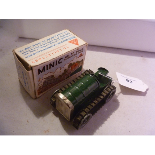 83 - triang minic (box G model E) tractor