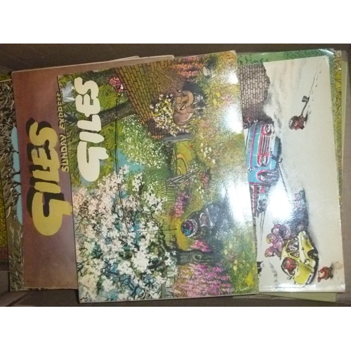 30 - quantity of giles cartoon books