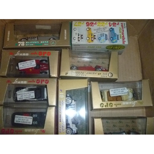 84 - 14 boxed BRUMM ORO models, random inspection suggests that they are generally in unused excellent co... 