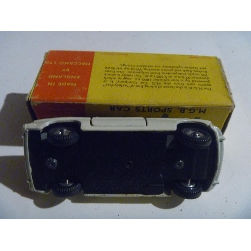 10 - dinky toys original mg mgb