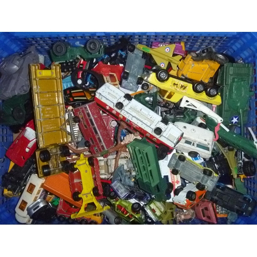 136 - qty of various diecast model including majorette and matchbox