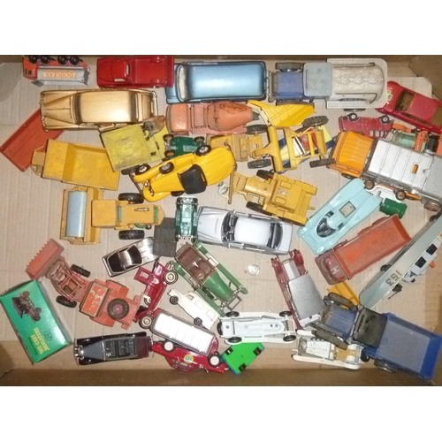 149 - qty various matchbox dinky corgi toys etc