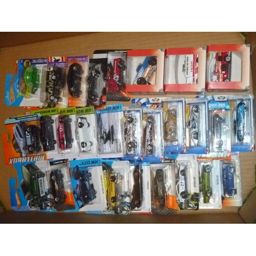 184 - qty hot wheels cars in packets