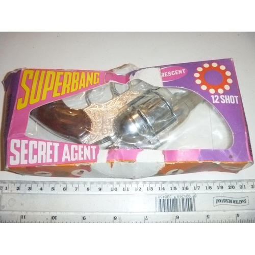 219 - vintage crescent secret agent cap gun