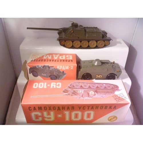 118 - 3 original Soviet USSR Russian diecast models in fantastic unused condition. Featuring YAK 3 WWII me... 