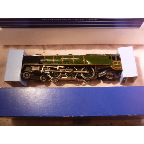 227 - hornby dublo duchess of montrose original loco in what appears to be a reproduction box