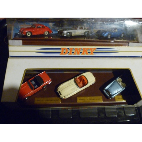 81 - DINKY SERIES 1 AND 2 SPORTS CARS AND CLASSIC BRITISH