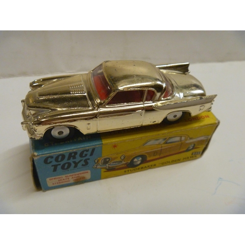 113 - CORGI TOYS STUDEBAKER GOLDEN HAWK