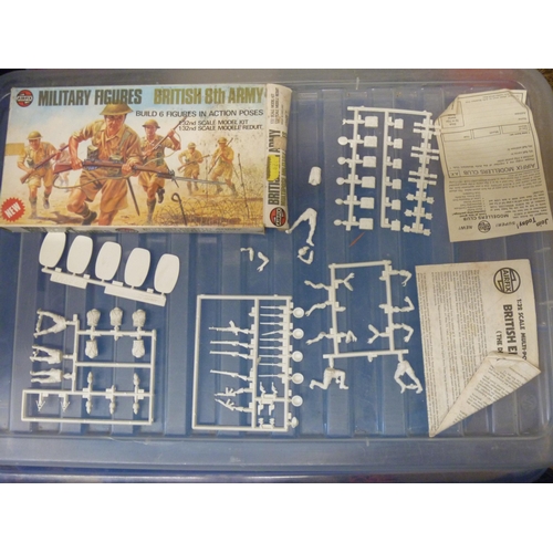 AIRFIX MILITARY FIGURES BRITISH 8TH ARMY KIT