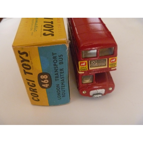 155 - ORGINAL CORGI TOYS BOXED LONDON TRANSPORT ROUTEMASTER BUS