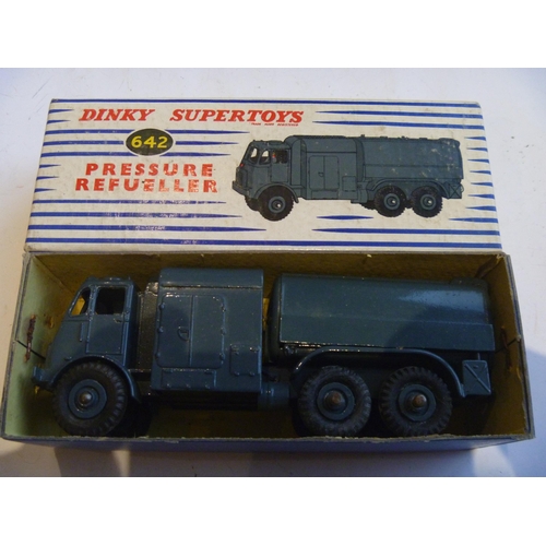 63 - ORIGINAL DINKY TOYS BOXED 642 RAF PRESSURE REFUELLER