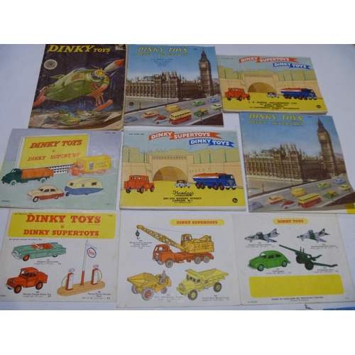 80 - ORIGINAL DINKY TOYS CATALOGUE SELECTION