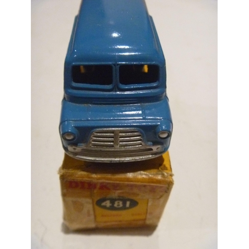 84 - ORIGINAL DINKY TOYS BOXED BEDFORD OVALTINE VAN (MODEL IS VERY GOOD BOX IS FAIR)