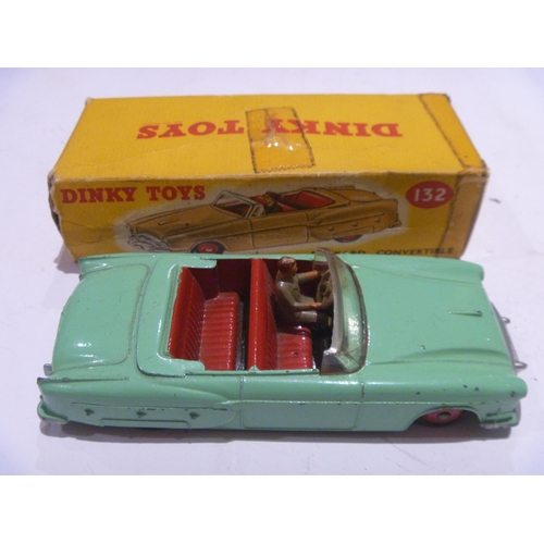 85 - ORIGINAL DINKY TOYS BOXED PACKARD CONVERTIBLE (MODEL IS VERY GOOD BOX LACKS 2 INNER FLAPS)