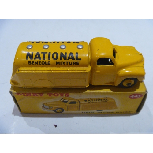 87 - ORIGINAL DINKY TOYS BOXED NATIONAL BENZOLE (MODEL IS VERY GOOD BOX IS VERY GOOD)