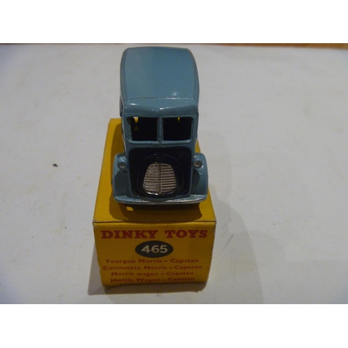 89 - ORIGINAL DINKY TOYS BOXED MORRIS J VAN CAPSTAIN (MODEL IS VERY GOOD BOX IS VERY GOOD)