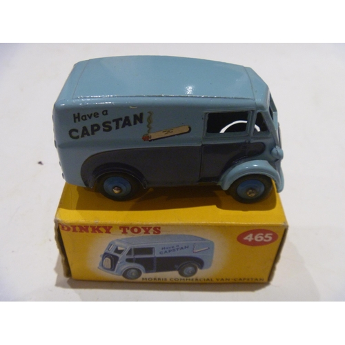 89 - ORIGINAL DINKY TOYS BOXED MORRIS J VAN CAPSTAIN (MODEL IS VERY GOOD BOX IS VERY GOOD)