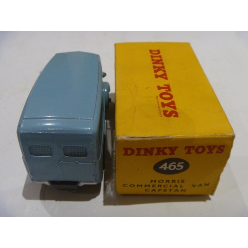 89 - ORIGINAL DINKY TOYS BOXED MORRIS J VAN CAPSTAIN (MODEL IS VERY GOOD BOX IS VERY GOOD)