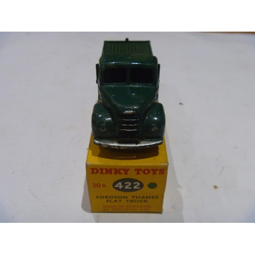 94 - ORIGINAL DINKY TOYS BOXED FORDSON THANES FLAT TRUCK (MODEL IS VERY GOOD BOX IS VERY GOOD)