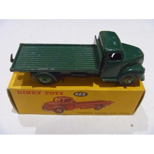 94 - ORIGINAL DINKY TOYS BOXED FORDSON THANES FLAT TRUCK (MODEL IS VERY GOOD BOX IS VERY GOOD)