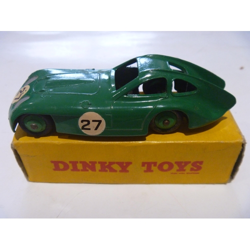 ORIGINAL DINKY TOYS BOXED BRISTOL 450 SPORTS COUPE (MODEL IS VERY GOOD BOX IS VERY GOOD)