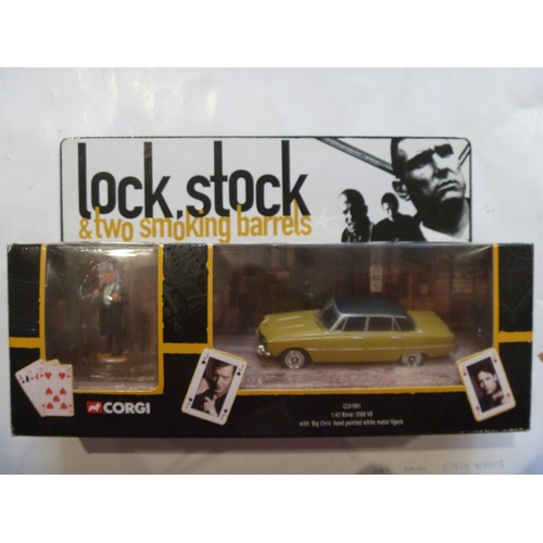 ORIGINAL CORGI TOYS BOXED TV AND FILM RELATED MODEL LOCK, STOCK AND TWO SMOKING BARRELS ROVER P6
