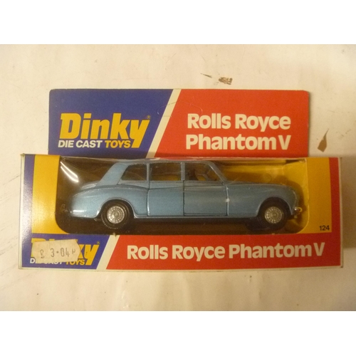 VINTAGE DINKY TOYS UNUSED BOXED ROLLS ROYCE PHANTOM V