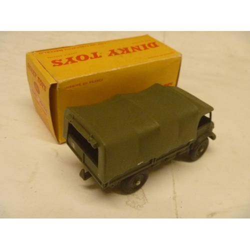 55 - DINKY TOYS FRANCE MILITARY VEHICLE IN ORIGINAL BOX