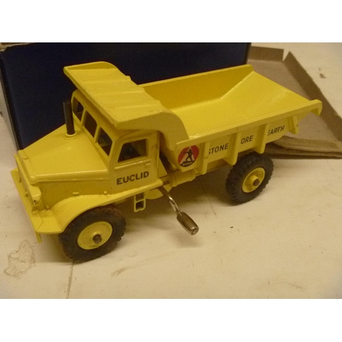 139 - DINKY TOYS VINTAGE BOXED EUCLID DUMP TRUCK