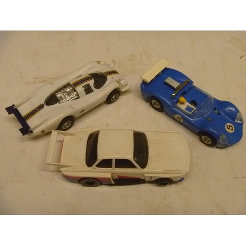 225 - SCALEXTRIC SLOT CAR - BMW, JAVELIN AND PORSCHE 917 - UNBOXED