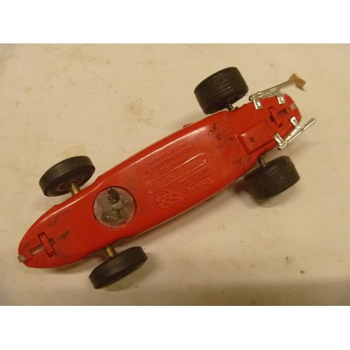 240 - SCALEXTRIC SLOT CAR - UNBOXED SHARKNOSE FERRARI IN RED -THE SUBJECT OF A RECENT FULL SERVICE