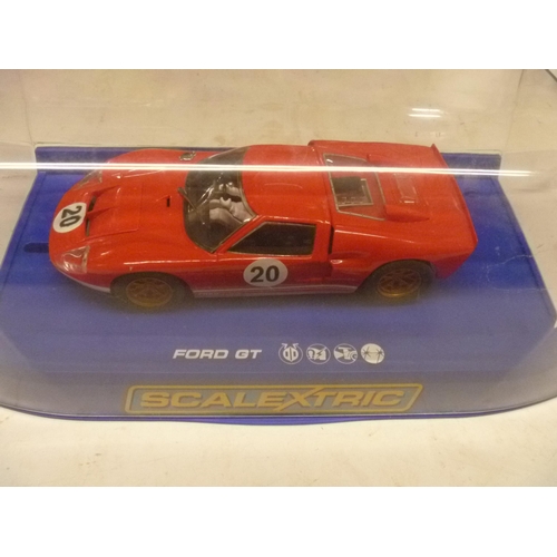 248 - SCALEXTRIC SLOT CAR - FORD GT (SLOT CARS HAVE BEEN REMOVED FROM THEIR BOXES AT SOME POINT BUT MOSTLY... 