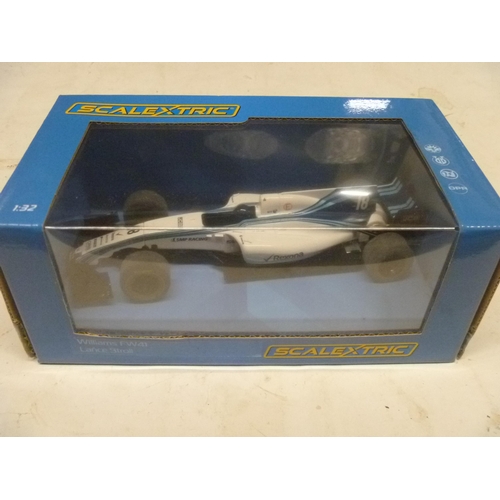 260 - SCALEXTRIC SLOT CAR - WILLIAMS FW 31 LANCE STROLL (SLOT CARS HAVE BEEN REMOVED FROM THEIR BOXES AT S... 