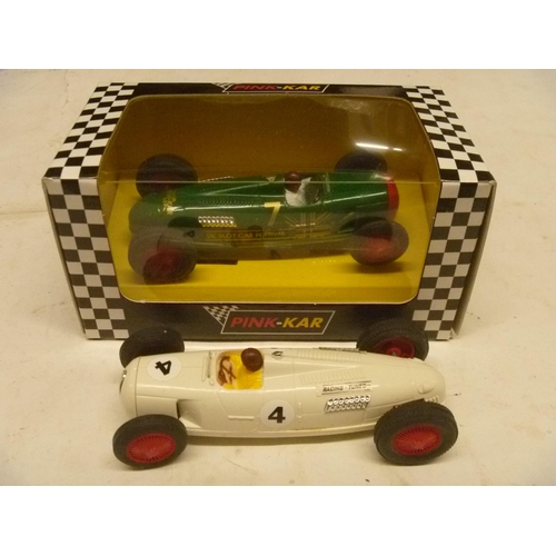 263 - PINK KAR COPIES OF SCALEXTRIC SLOT CAR - AUTO UNION, BOXED EXAMPLE FROM THE UK SLOT CAR FESTIVAL AND... 