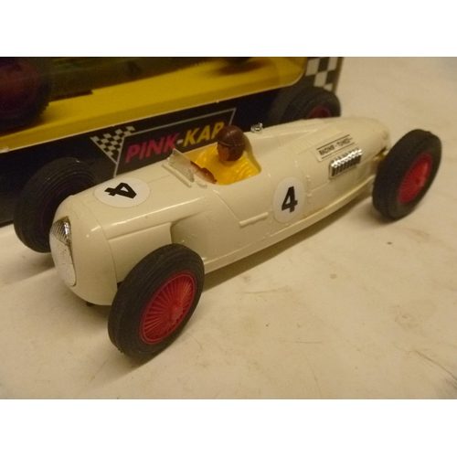 263 - PINK KAR COPIES OF SCALEXTRIC SLOT CAR - AUTO UNION, BOXED EXAMPLE FROM THE UK SLOT CAR FESTIVAL AND... 