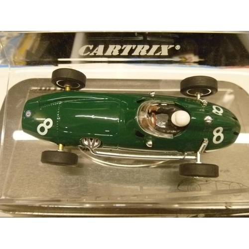 276 - CARTRIX SLOT CARS GROUP OF SIX - INCLUDING FERRARI ALFA ROMEO AND TALBOT LAGO (SLOT CARS HAVE BEEN R... 