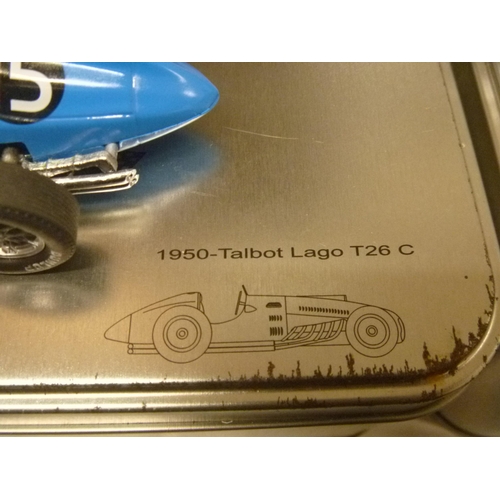 276 - CARTRIX SLOT CARS GROUP OF SIX - INCLUDING FERRARI ALFA ROMEO AND TALBOT LAGO (SLOT CARS HAVE BEEN R... 