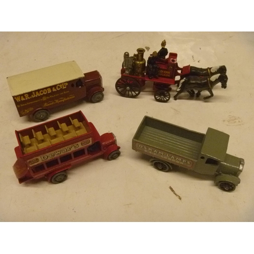 19 - 4 EARLY LESNEY MATCHBOX MODELS OF YESTERYEAR IN GOOD CONDITION