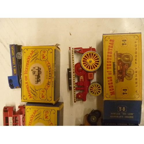 20 - 8 EARLY LESNEY MATCHBOX MODELS OF YESTERYEAR IN VERY GOOD CONDITION IN ORIGINAL BOXES