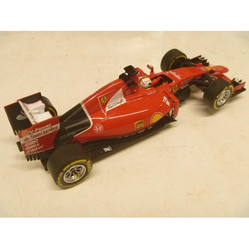 210 - CARRERA SLOT CAR FERRARI SF15 - UNBOXED - CAREFUL LIGHT USE