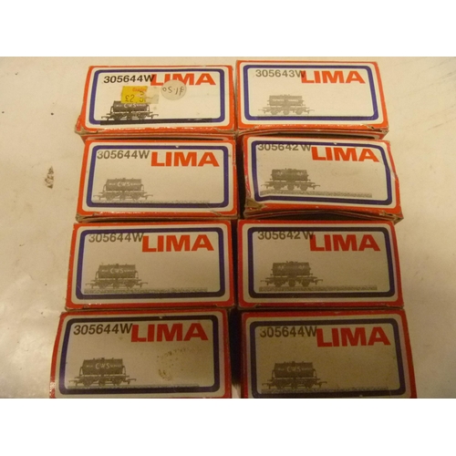 4 - 8 LIMA ROLLING STOCK WAGONS BOXED