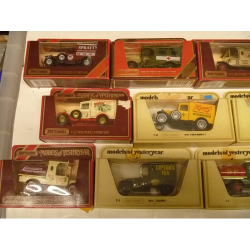 46 - 11 BOXED MATCHBOX MODELS OF YESTERYEAR