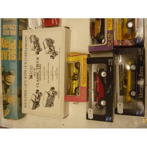 53 - QTY OF MATCHBOX AND OTHER DIECAST VEHICLES MOSTLY BOXED