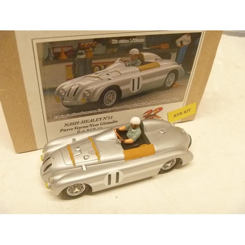 131 - SCARCE HOBBY SLOT RTR HANDBUILT NASH HEALEY SLOT CAR UNBOXED - LIGHT USE