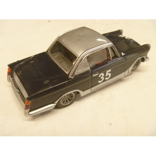 134 - SCARCE HANDBUILT PENELOPE PITSTOP TRIUMPH VITESSE BRABHAM SLOT CAR UNBOXED - LIGHT USE