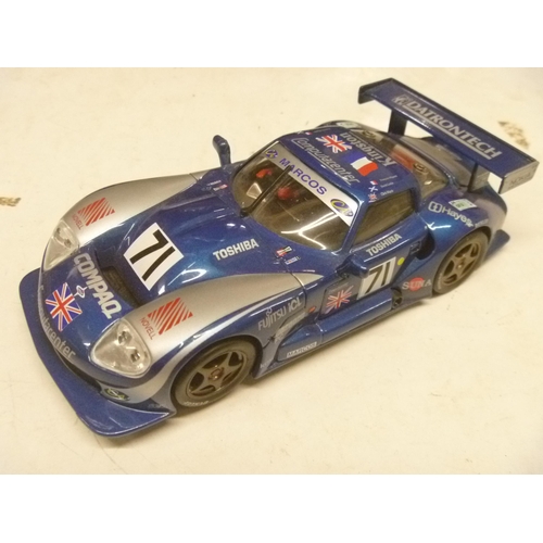 146 - FLY SLOT CAR MARCOS 600 LM - UNBOXED - CAREFUL LIGHT USE