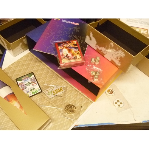 79 - POKEMON CARDS SWORD AND SHIELD BOX SET - CONTENTS APPEAR TO BE INCOMPLETE