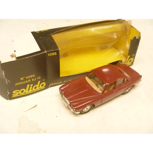 85 - SOLIDO JAGUAR XJ12 (BOX DAMAGE)