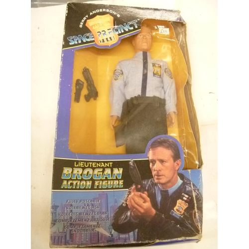 87 - SPACE PRECINCT BROGAN DOLL (BOX DAMAGE)